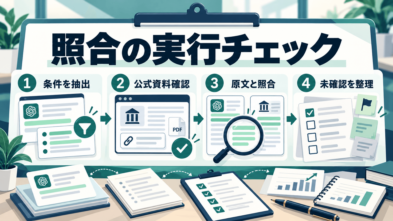 読後の実行チェック
